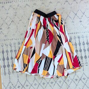 A Line Geometric Skirt